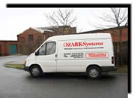 Ozark installation vehicle